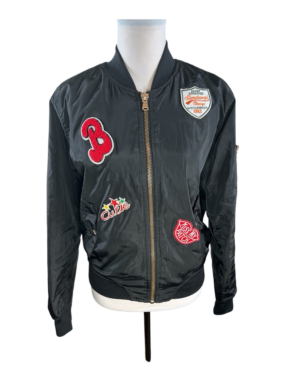Ci Sono Original MA-1 bomber jacket Small Streetwear Moto Y2K